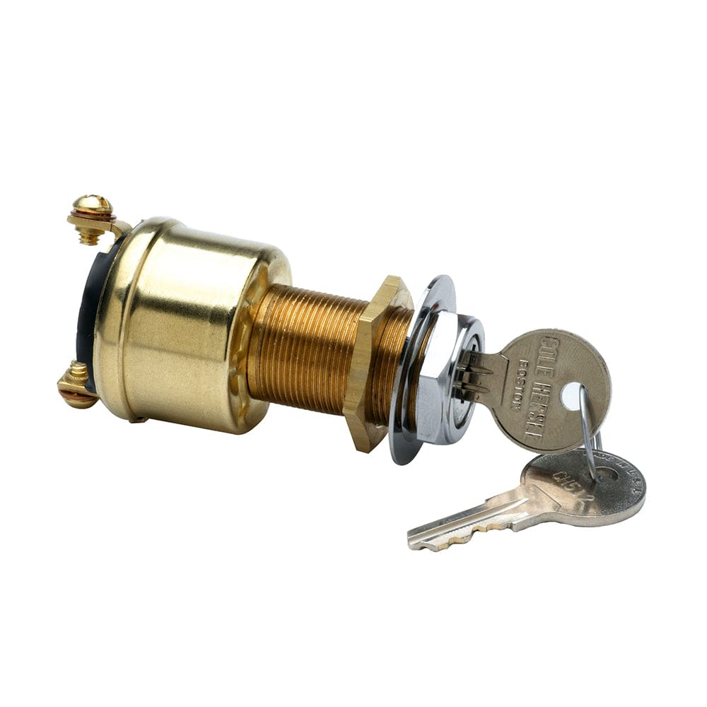 Cole Hersee Cole Hersee 2 Position Brass Ignition Switch Electrical
