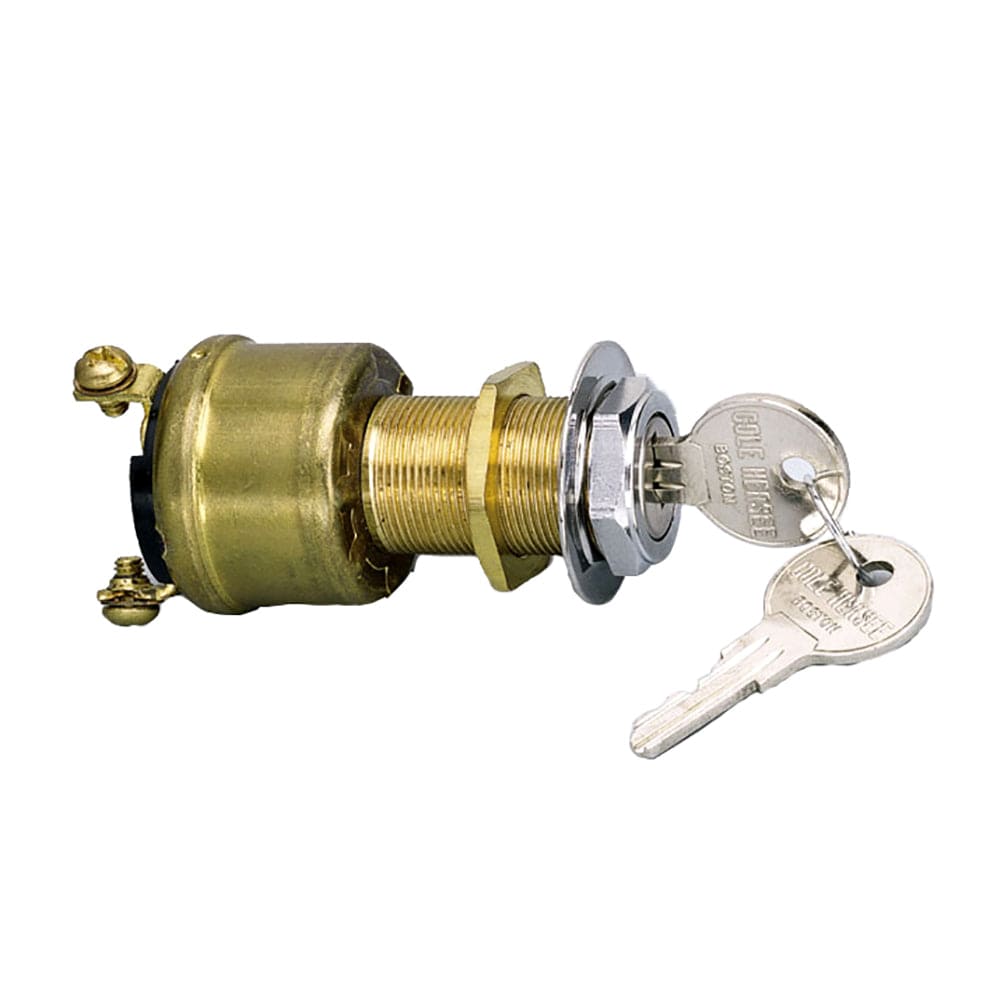 Cole Hersee Cole Hersee 3 Position Brass Ignition Switch Electrical
