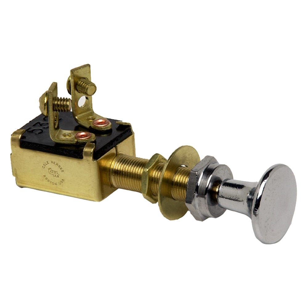 Cole Hersee Cole Hersee Push Pull Switch SPST Off-On 2 Screw Electrical