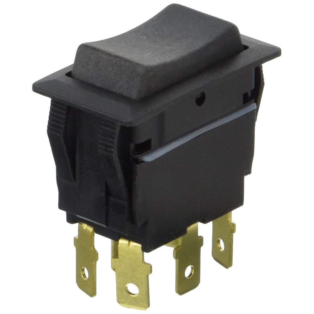 Cole Hersee Cole Hersee Sealed Rocker Switch Non-Illuminated DPDT On-Off-On 6 Blade Electrical