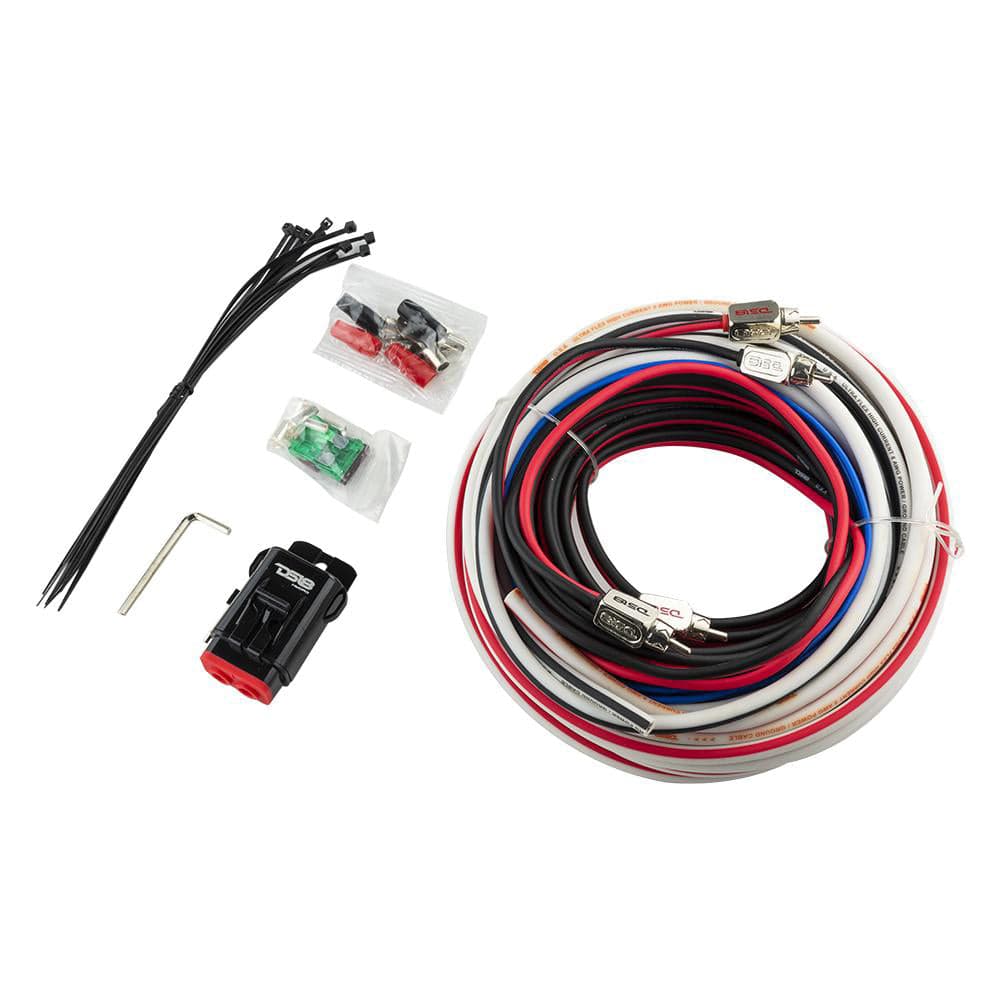 DS18 DS18 Hydro Power Amplifier Install Kit - 8GA Electrical