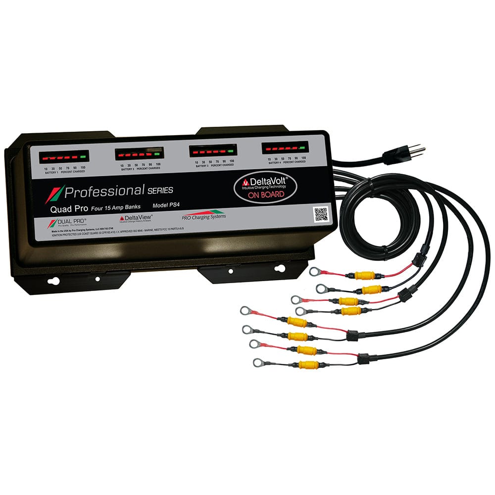 Dual Pro Dual Pro Professional Series Battery Charger - 60A - 4-15A-Banks - 12V-48V Electrical
