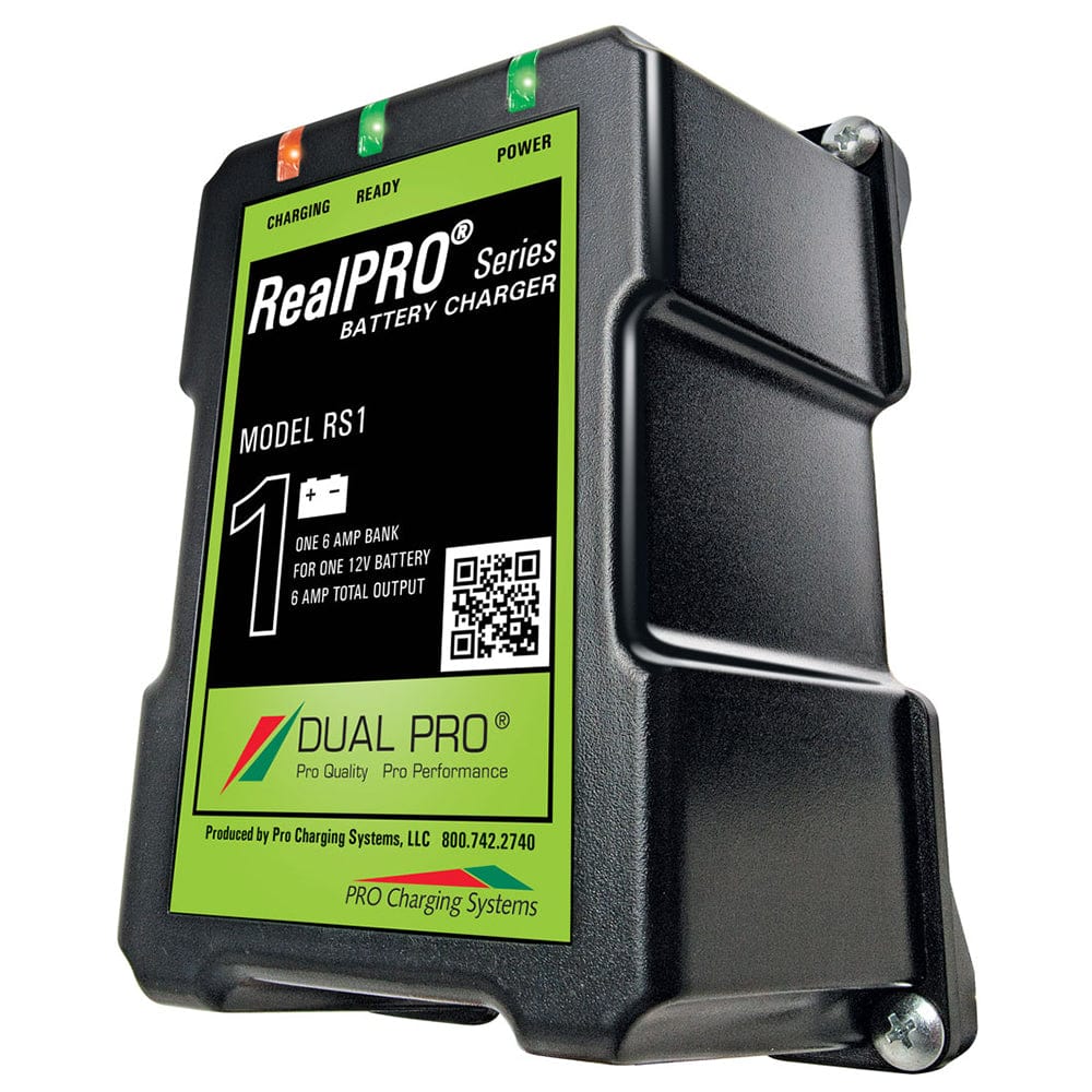 Dual Pro Dual Pro RealPRO Series Battery Charger - 6A - 1-Bank - 12V Electrical