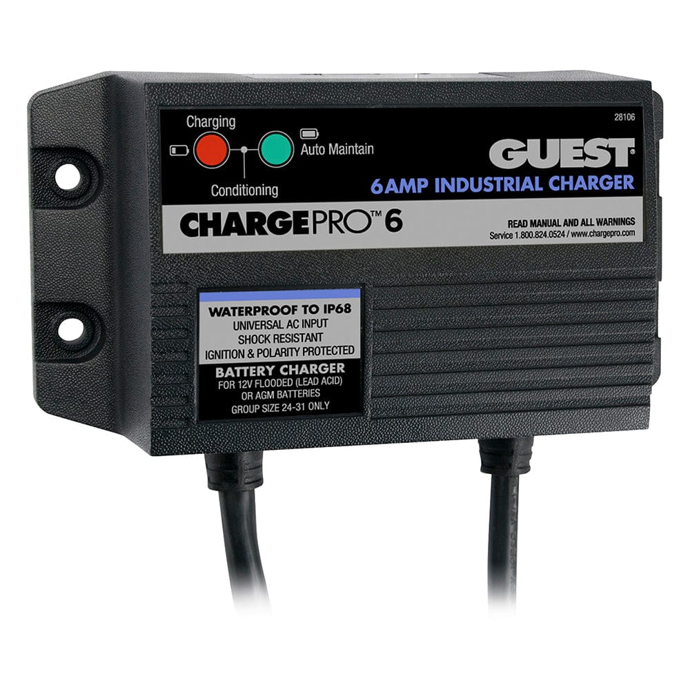 Guest Guest 6A/12V 1 Bank 120V Input On-Board Battery Charger Electrical