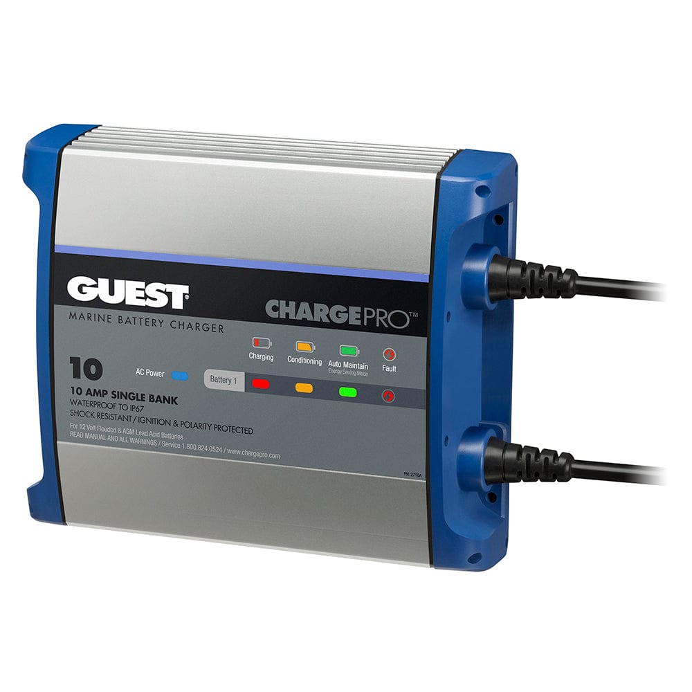 Guest Guest On-Board Battery Charger 10A / 12V - 1 Bank - 120V Input Electrical