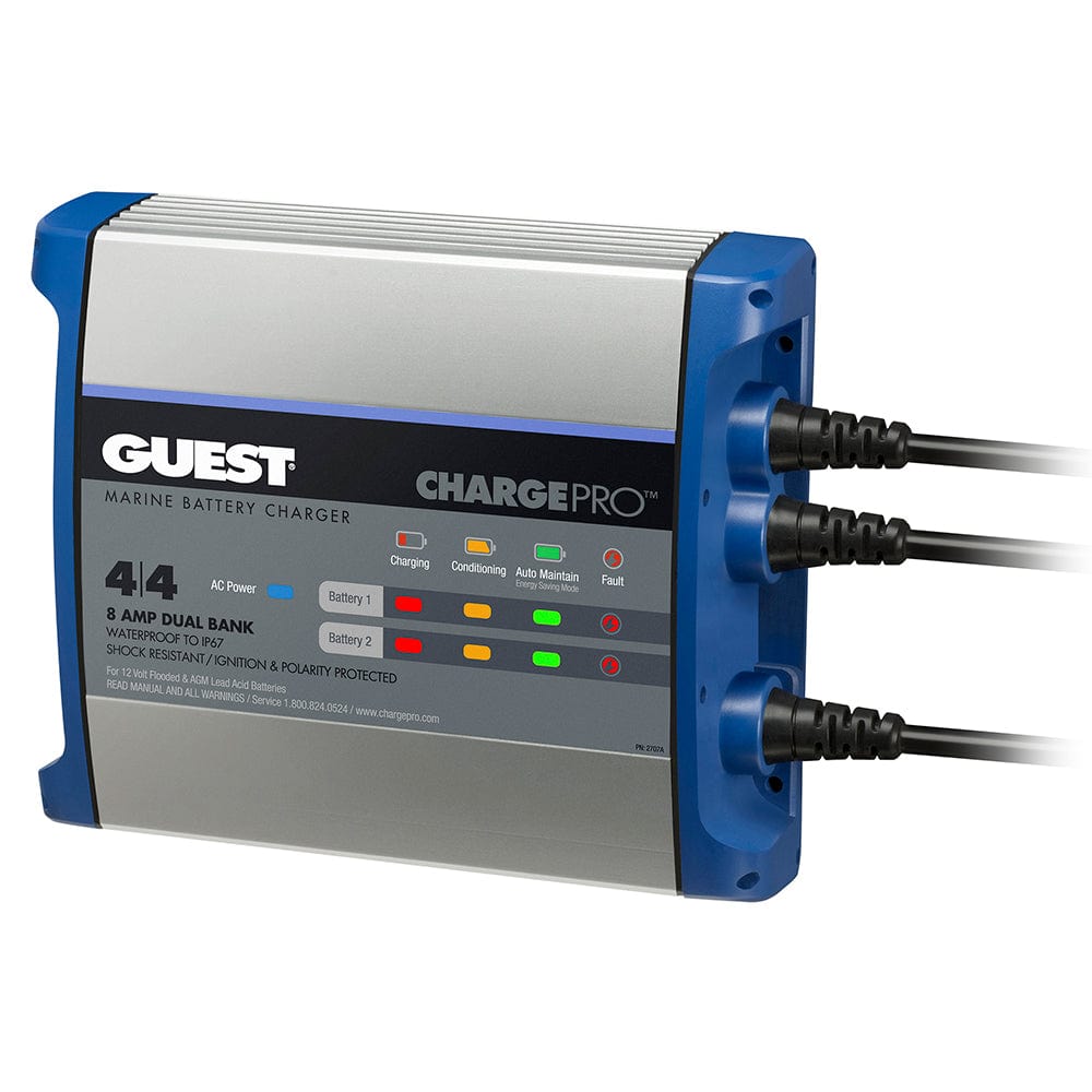Guest Guest On-Board Battery Charger 8A / 12V - 2 Bank - 120V Input Electrical