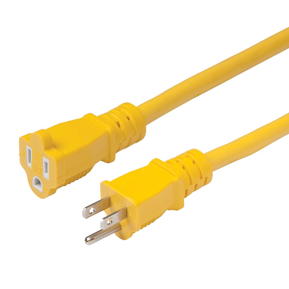 Marinco Marinco 15A 12/3 Heavy-Duty Extension Cord - 50' Electrical