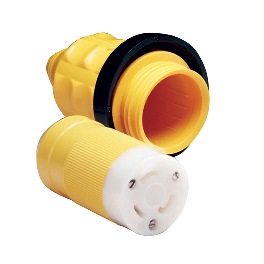 Marinco Marinco 305CRCN.VPK 30A Female Connector w/Cover & Rings Electrical