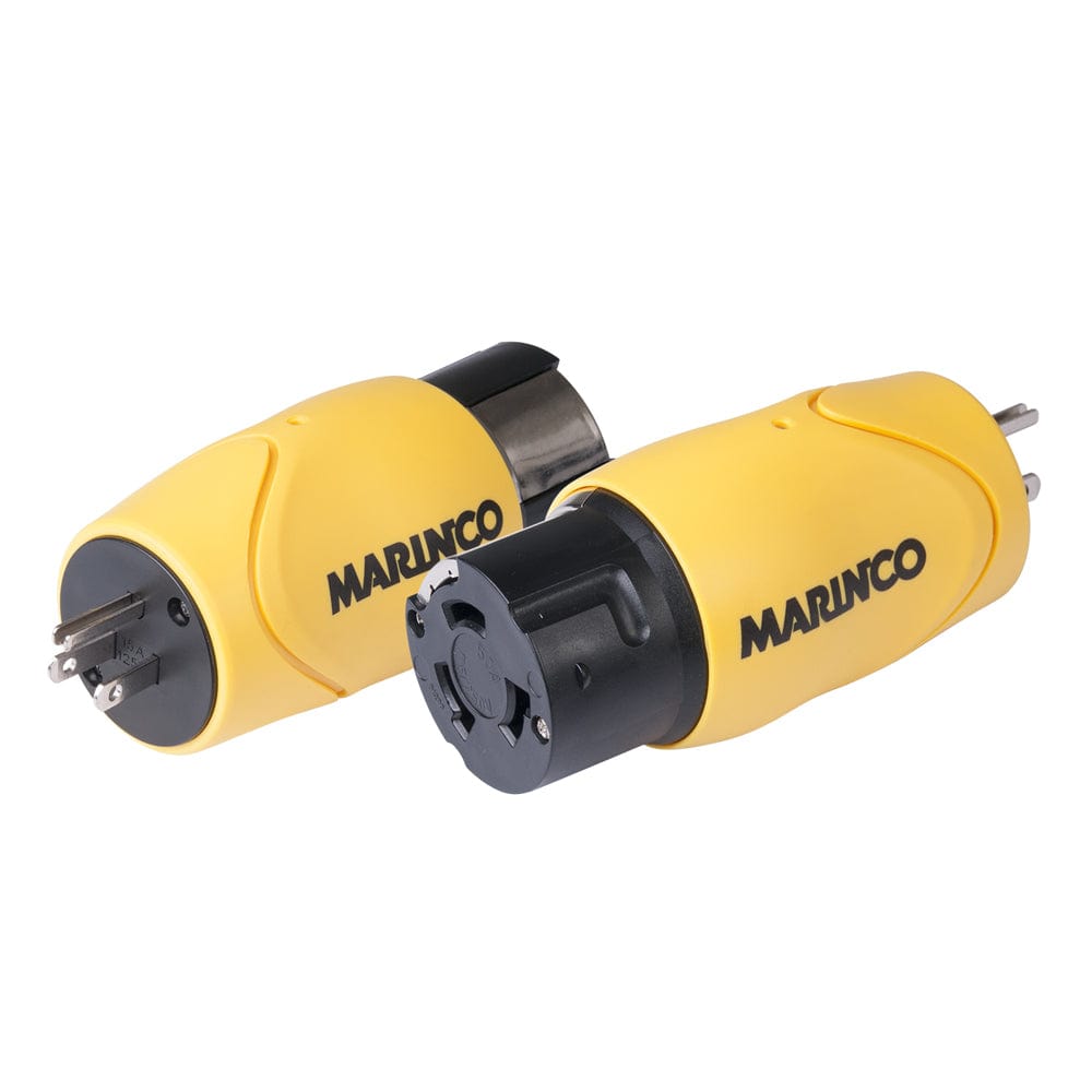 Marinco Marinco Straight Adapter - 15A Male Straight Blade to 50A 125/250V Female Locking Electrical