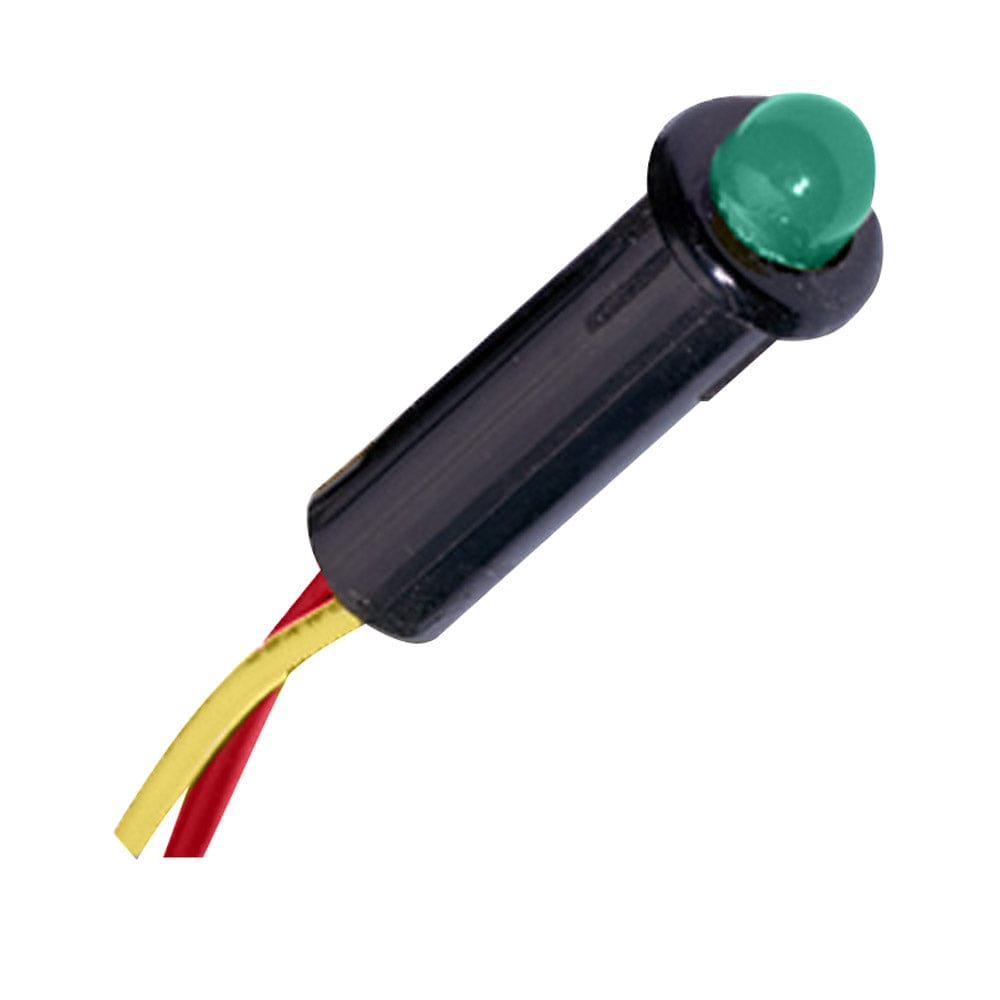 Paneltronics Paneltronics LED Indicator Light - Green - 12-14 VDC - 1/4" Electrical