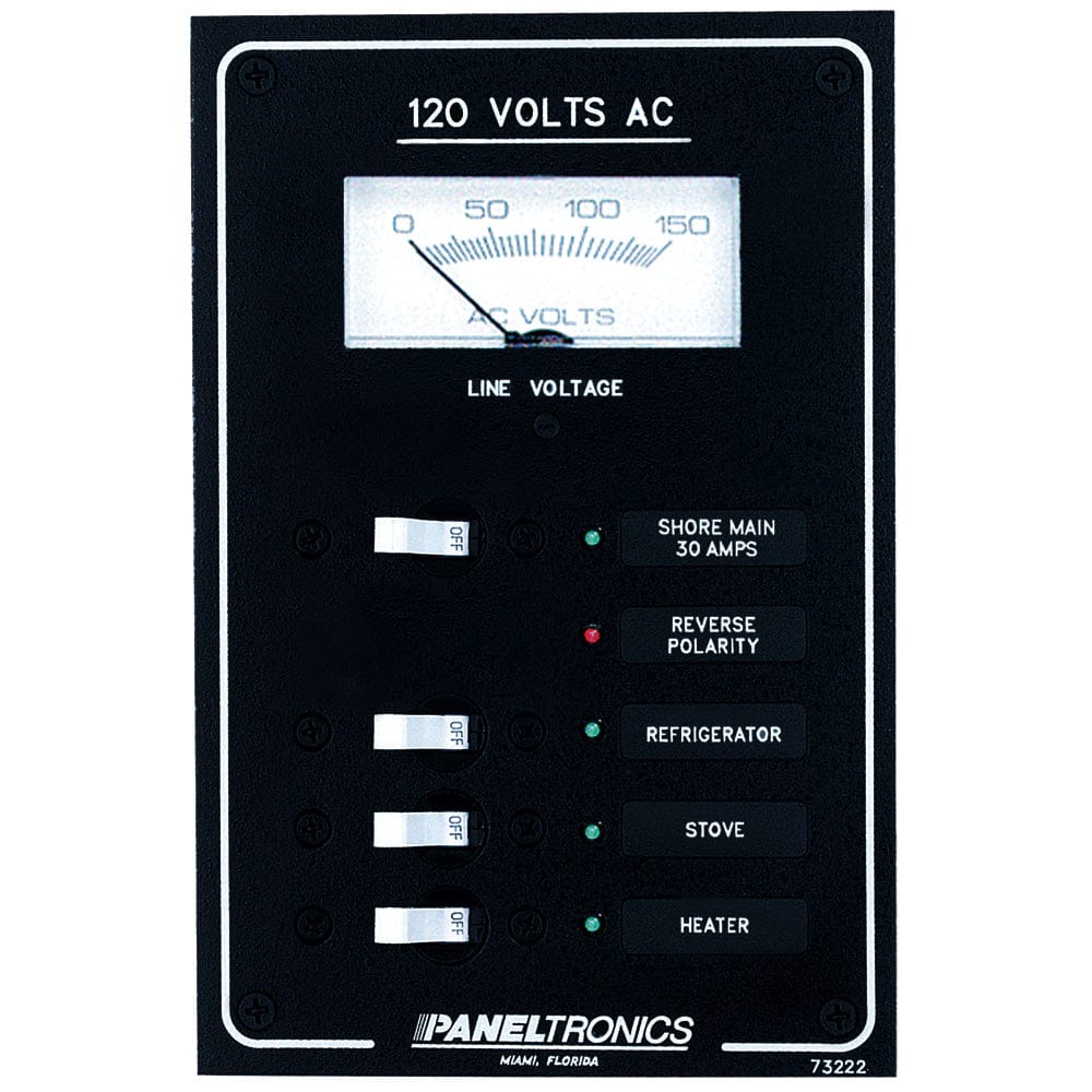 Paneltronics Paneltronics Standard AC 3 Position Breaker Panel & Main Electrical