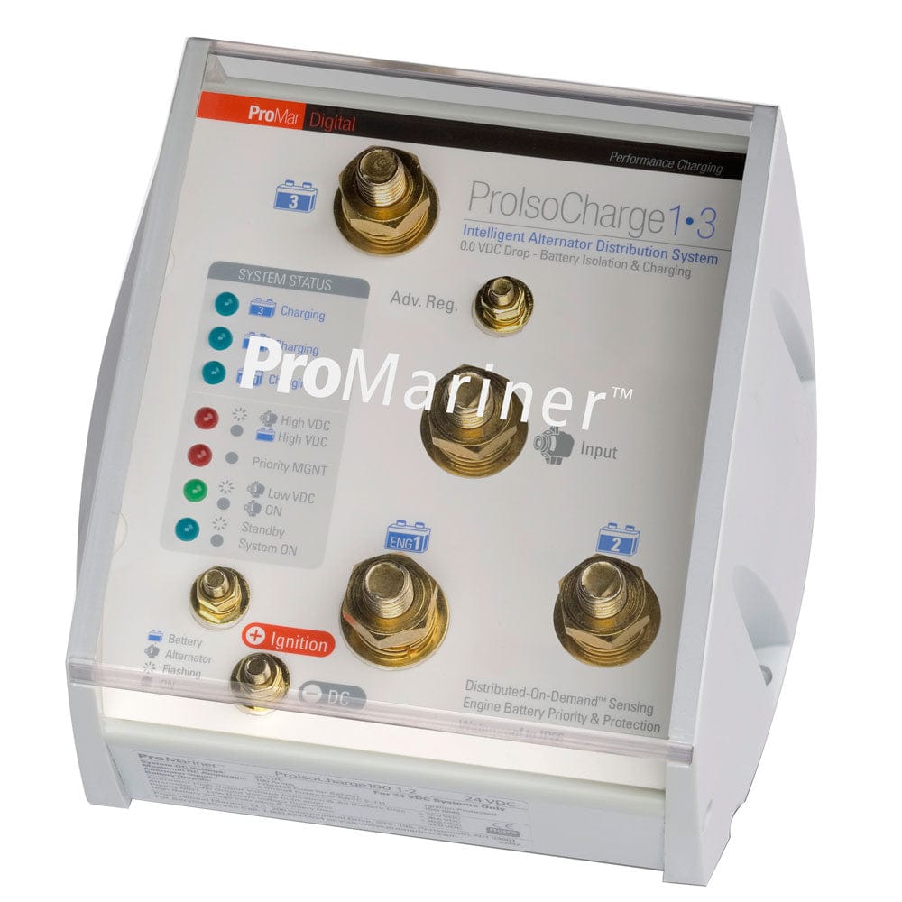 ProMariner ProMariner ProIsoCharge Battery Isolator 120Amp 1-Alt 3-Bat - 12V Electrical