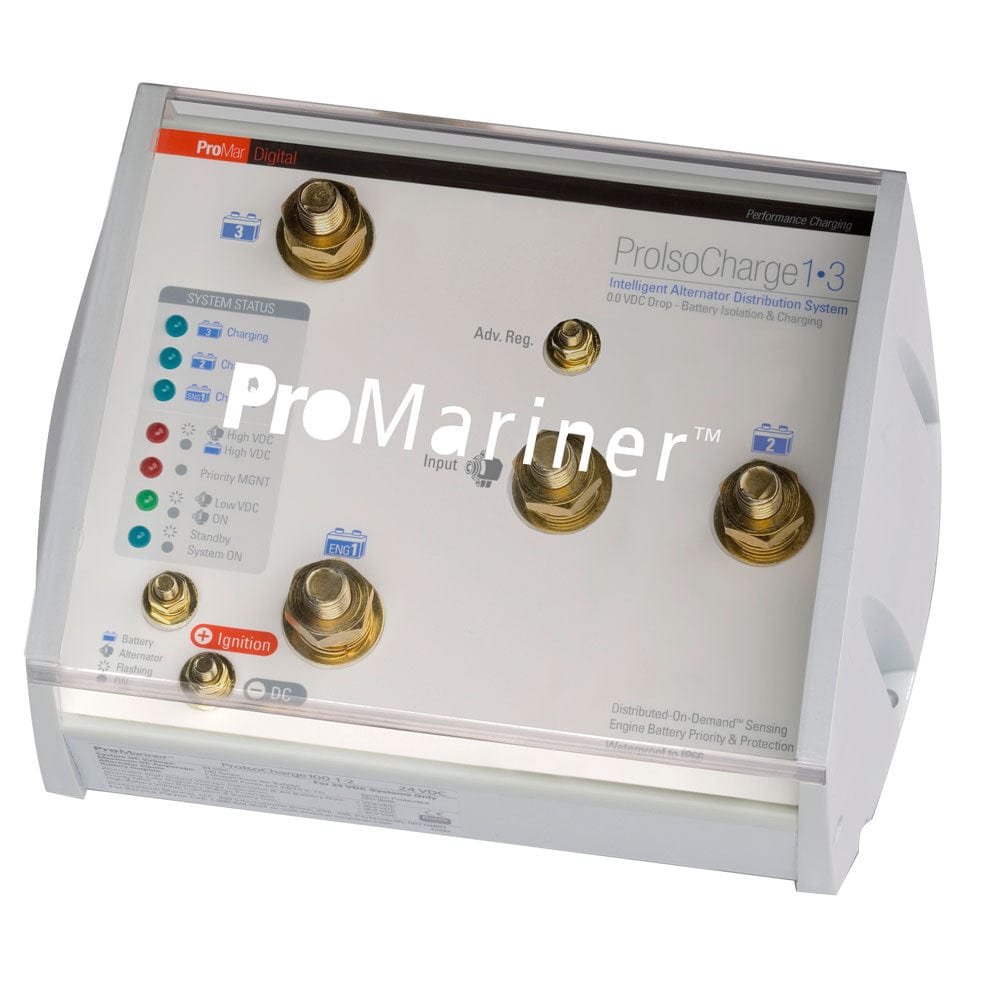 ProMariner ProMariner ProIsoCharge Battery Isolator 250Amp 1-Alt 3-Bat - 12V Electrical