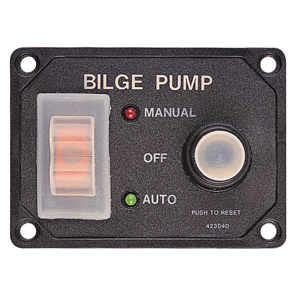 Sea-Dog Sea-Dog Splash Guard Bilge Pump Panel w/Circuit Electrical