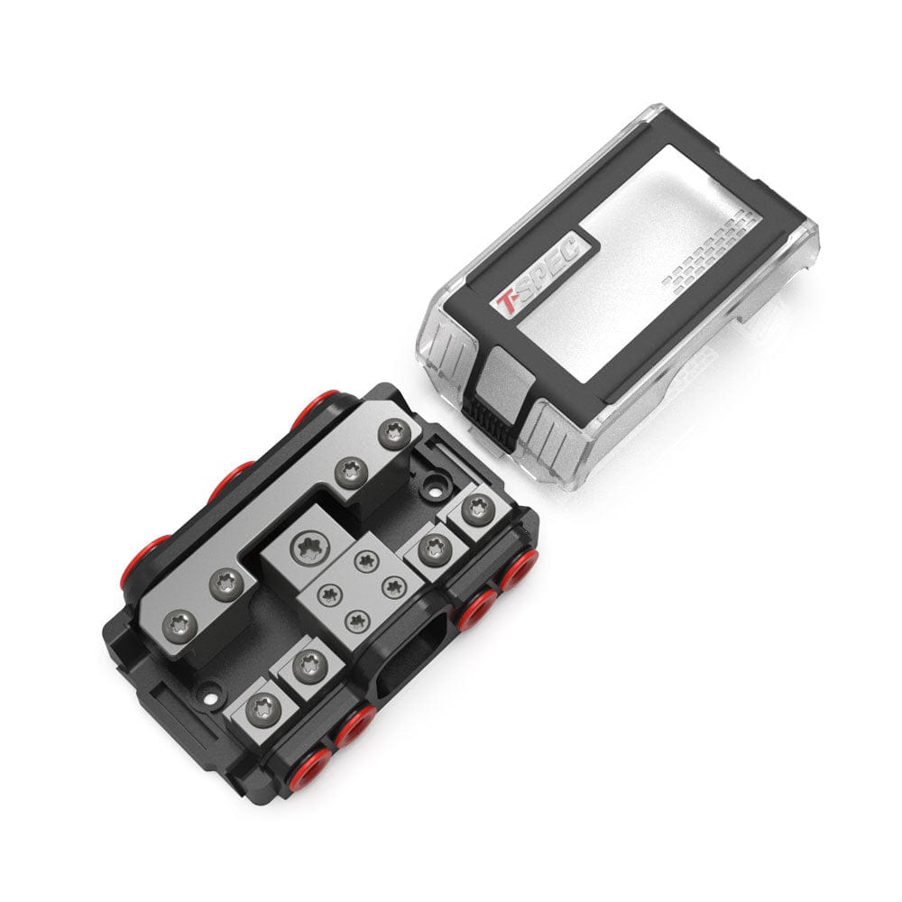 T-Spec T-Spec VPNB4 MANL 4 Position All-In-One Distribution Block w/Cover Electrical