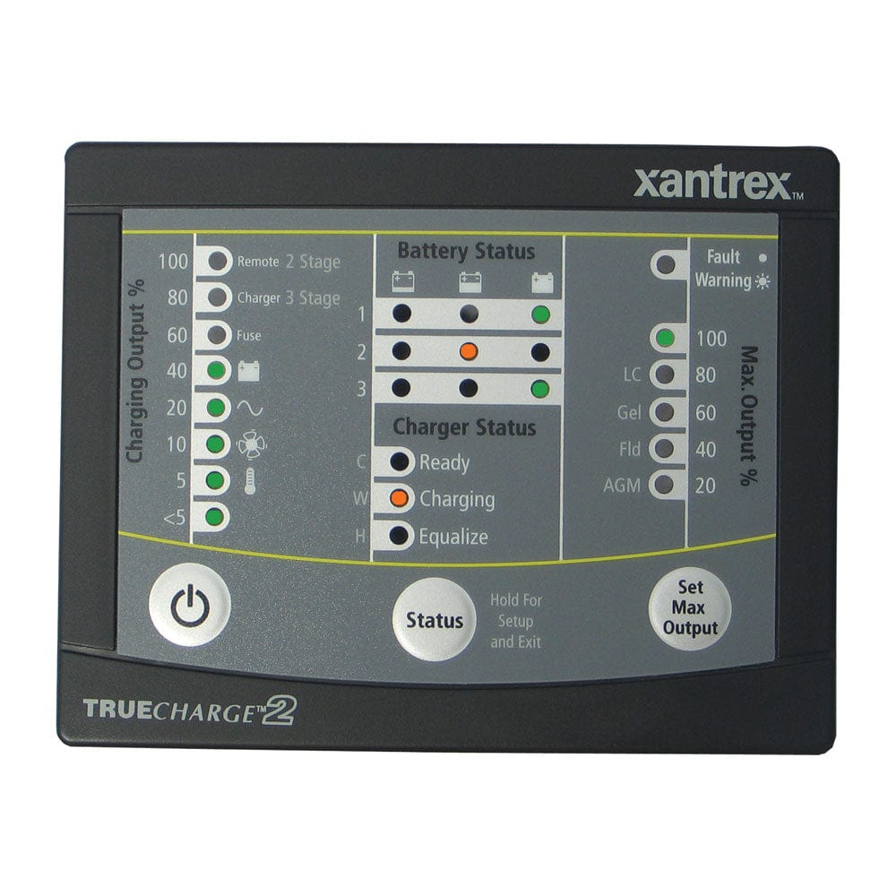 Xantrex Xantrex TRUE<i>CHARGE</i>2 Remote Panel f/20 & 40 & 60 AMP (Only for 2nd generation of TC2 chargers) Electrical