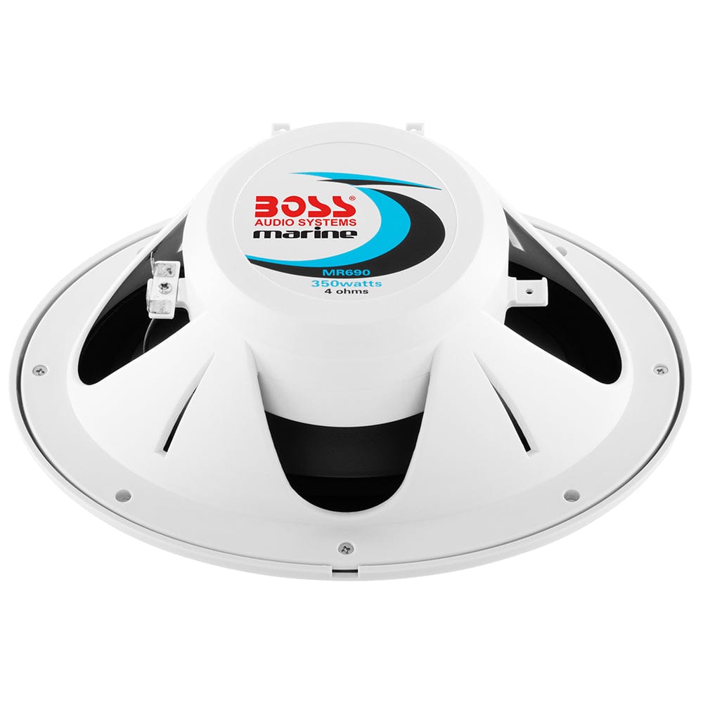 Boss Audio Boss Audio 6"x 9" MR690 Oval Speakers - White - 350W Entertainment