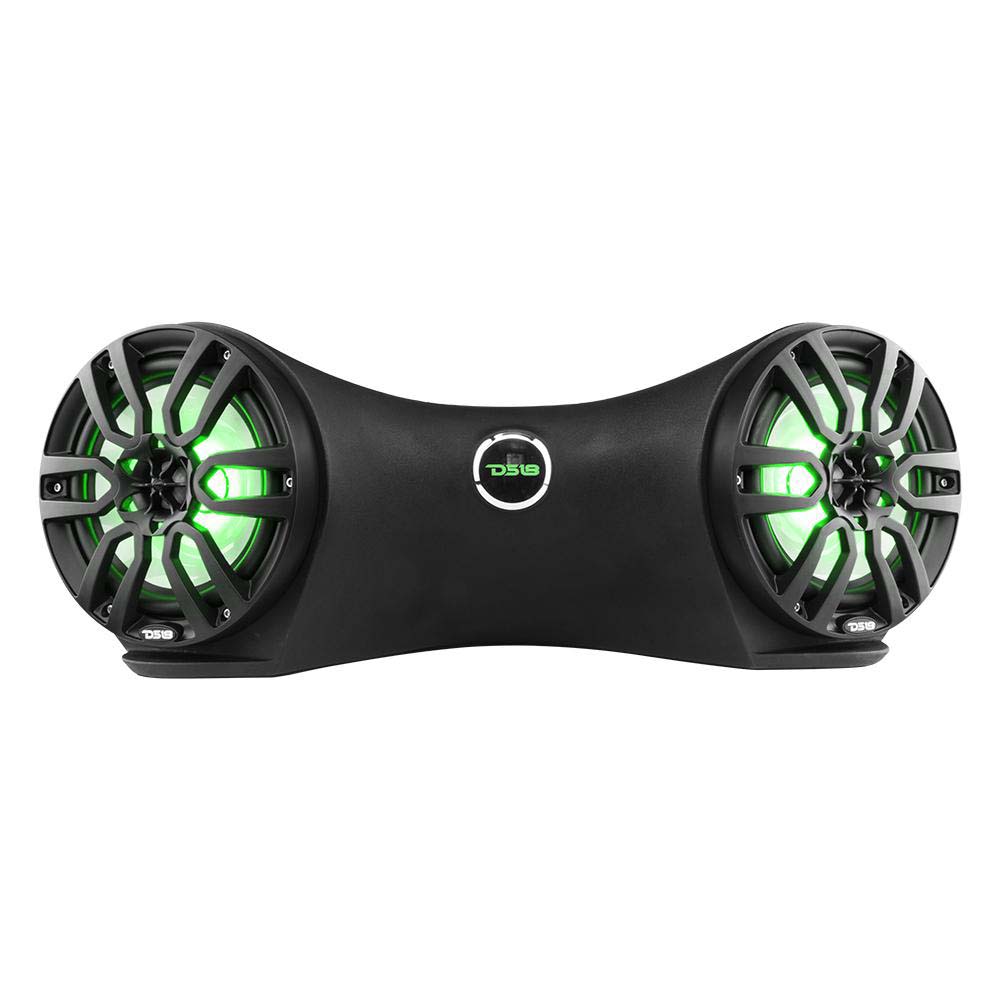 DS18 DS18 HYDRO 8" NXL-8BK Jetski Rear Sound Bar w/RGB LED Light Entertainment