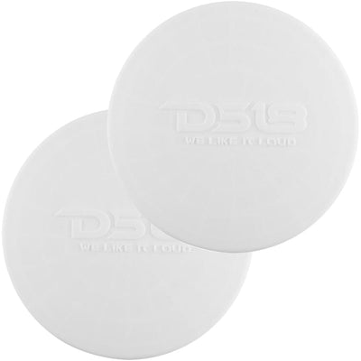 DS18 DS18 Silicone Marine Speaker Cover f/6.5" Speakers - White Entertainment