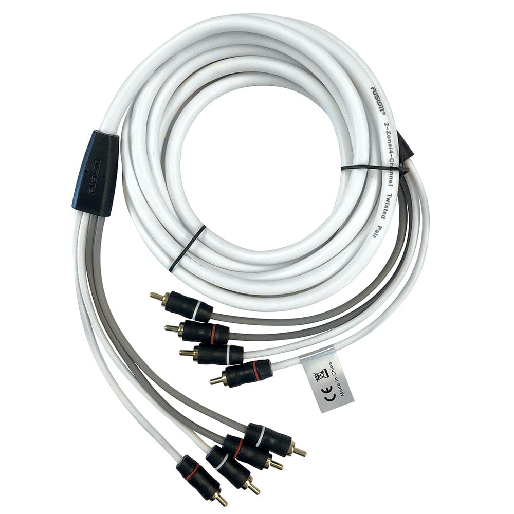 FUSION FUSION Standard RCA Cable - 4 Channel - 12' Entertainment