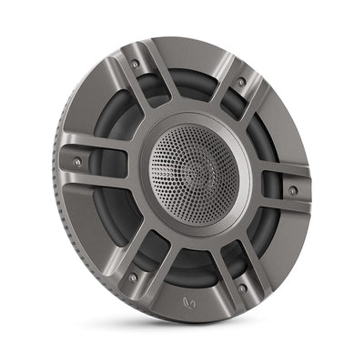 Infinity Infinity 8" Marine RGB Kappa Series Speakers - Titanium/Gunmetal Entertainment