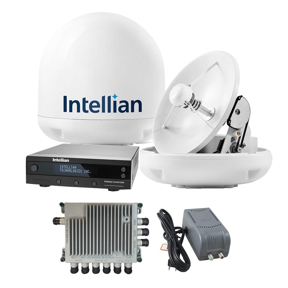 Intellian Intellian i3 US System US & Canada TV Antenna System & SWM-30 Kit Entertainment