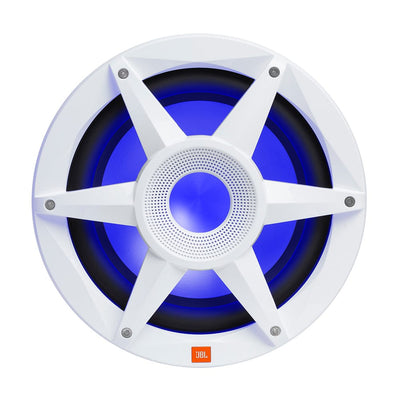 JBL JBL 10" Marine RGB Passive Subwoofer - White Stadium Series Entertainment