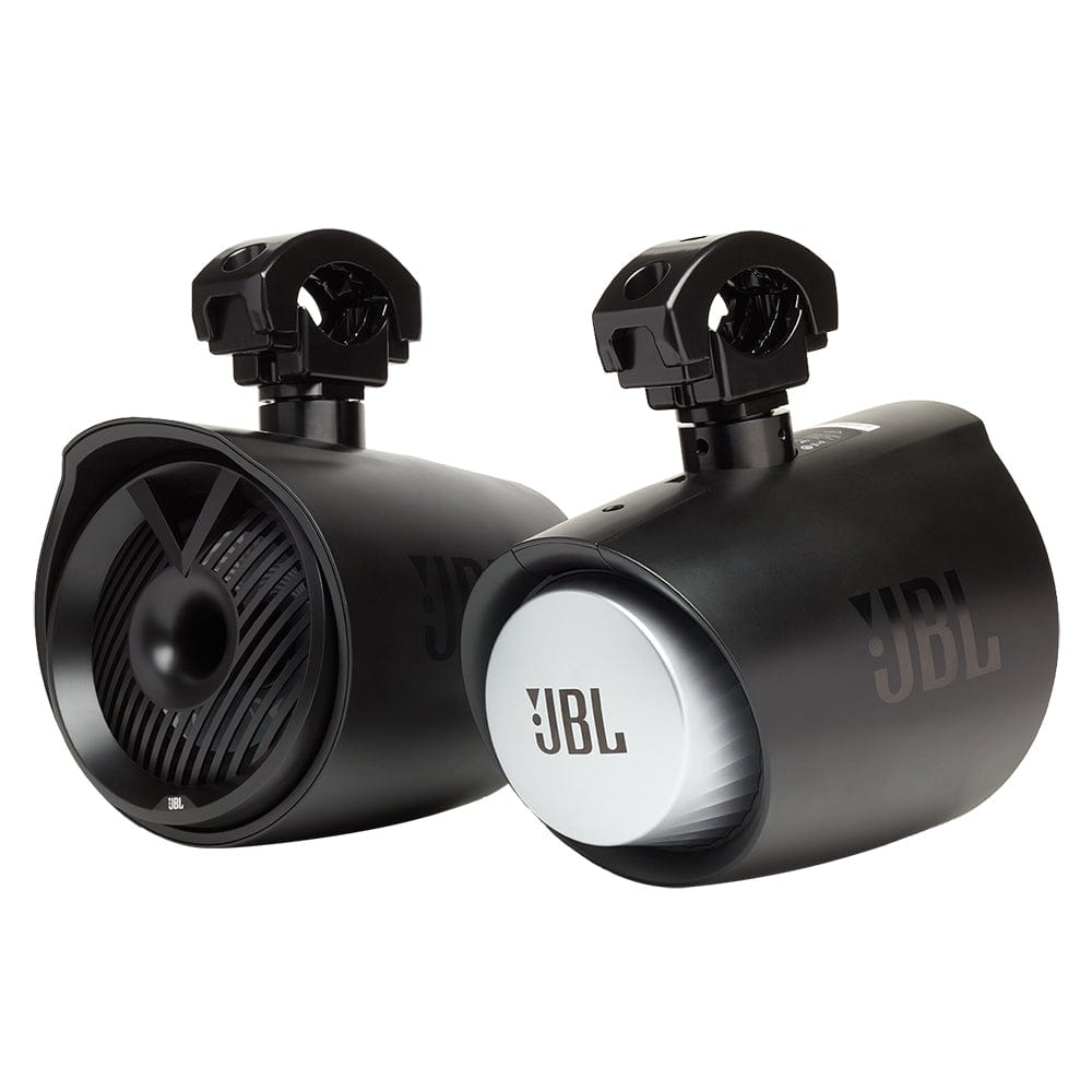 JBL JBL 6.5" RGB MT6HLB Wake Tower X Speakers - 300W Pair - Black Entertainment
