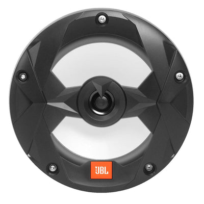 JBL JBL MS8LB 8" 450W Coaxial Marine Speaker RGB Illuminated Black Grill - Pair - Club Series Entertainment