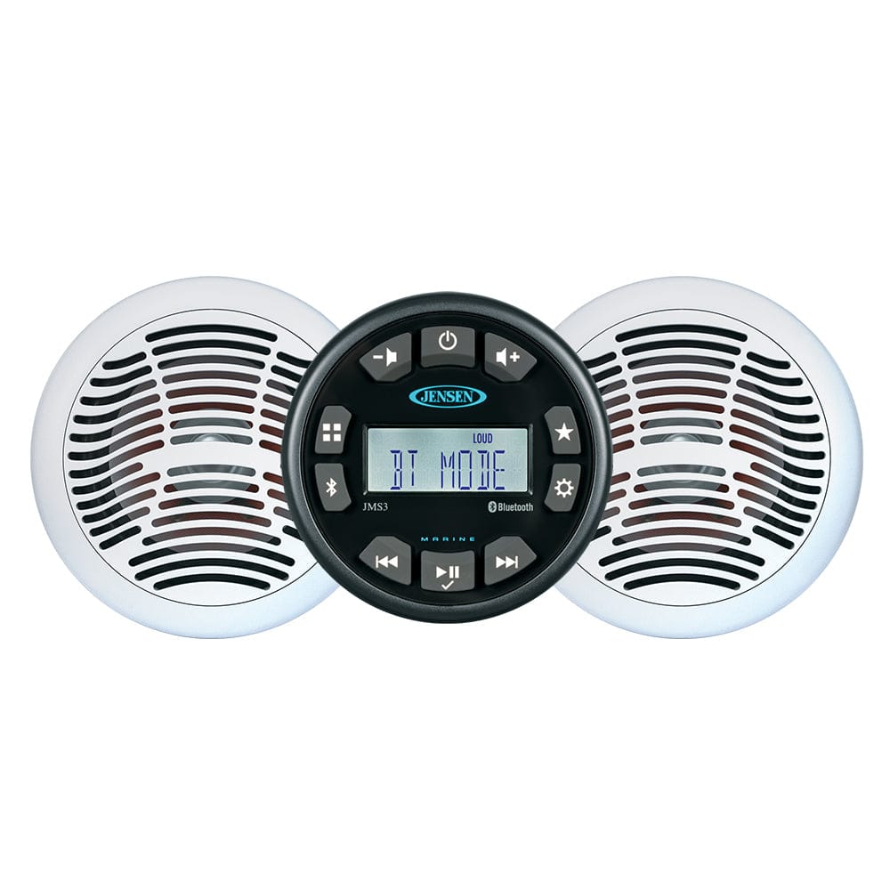 JENSEN JENSEN JMS3SPKG Stereo and 6.5" Speaker Package Entertainment