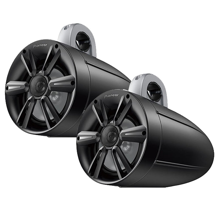 Pioneer Pioneer 7.7" 250W IPX7® Tower Speaker w/RGB LED Lighting - Max Sports Grill - Black Entertainment
