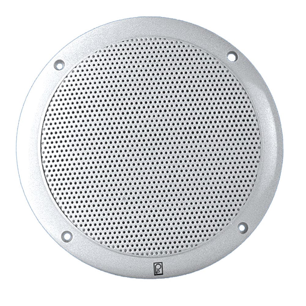 Poly-Planar Poly-Planar MA-4054 4" 80 Watt Speakers - White Entertainment