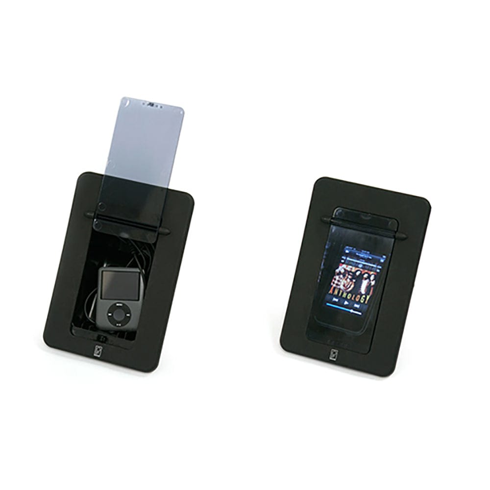 Poly-Planar Poly-Planar Spa Side Smartphone Enclosure w/Door - Black Entertainment
