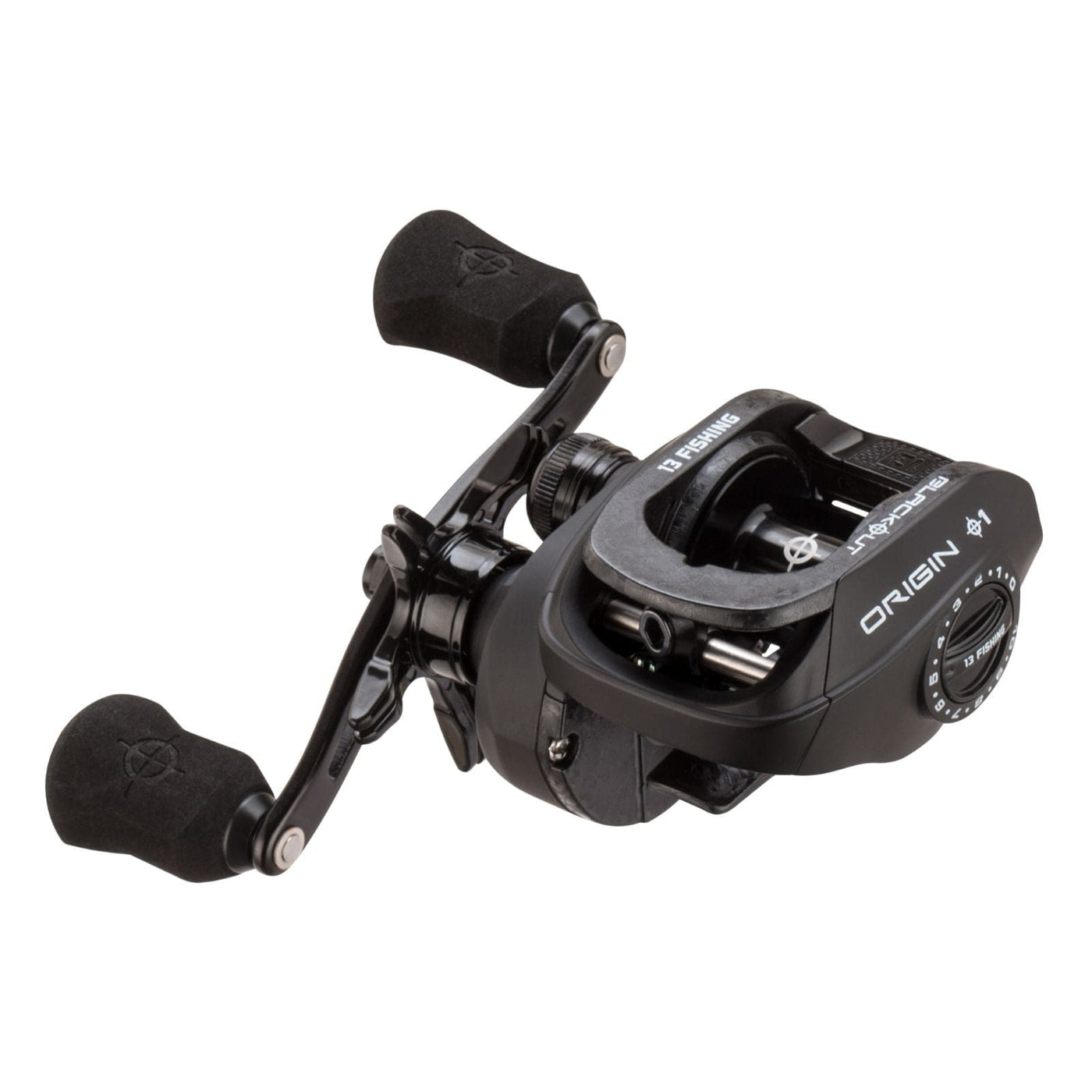 13 Fishing 13 Fishing Origin O1 Blackout Baitcast Reel 7.3:1 100 Right hand Fishing