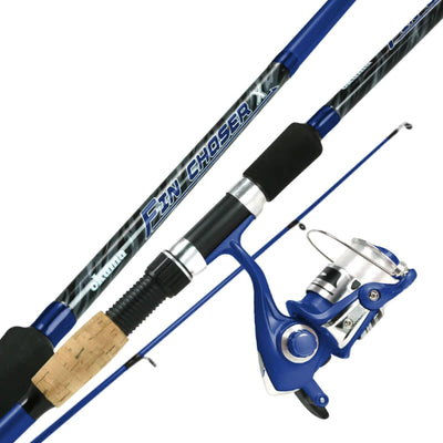 Okuma Okuma Fin Chaser X Series Spinning Combo Rod 7 ft / Blue Fishing