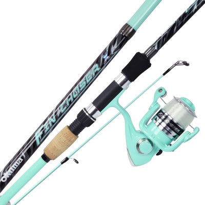 Okuma Okuma Fin Chaser X Series Spinning Combo Rod 7 ft / Sea Foam Fishing