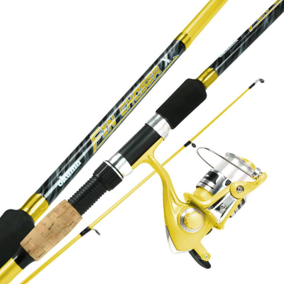 Okuma Okuma Fin Chaser X Series Spinning Combo Rod 7 ft / Yellow Fishing