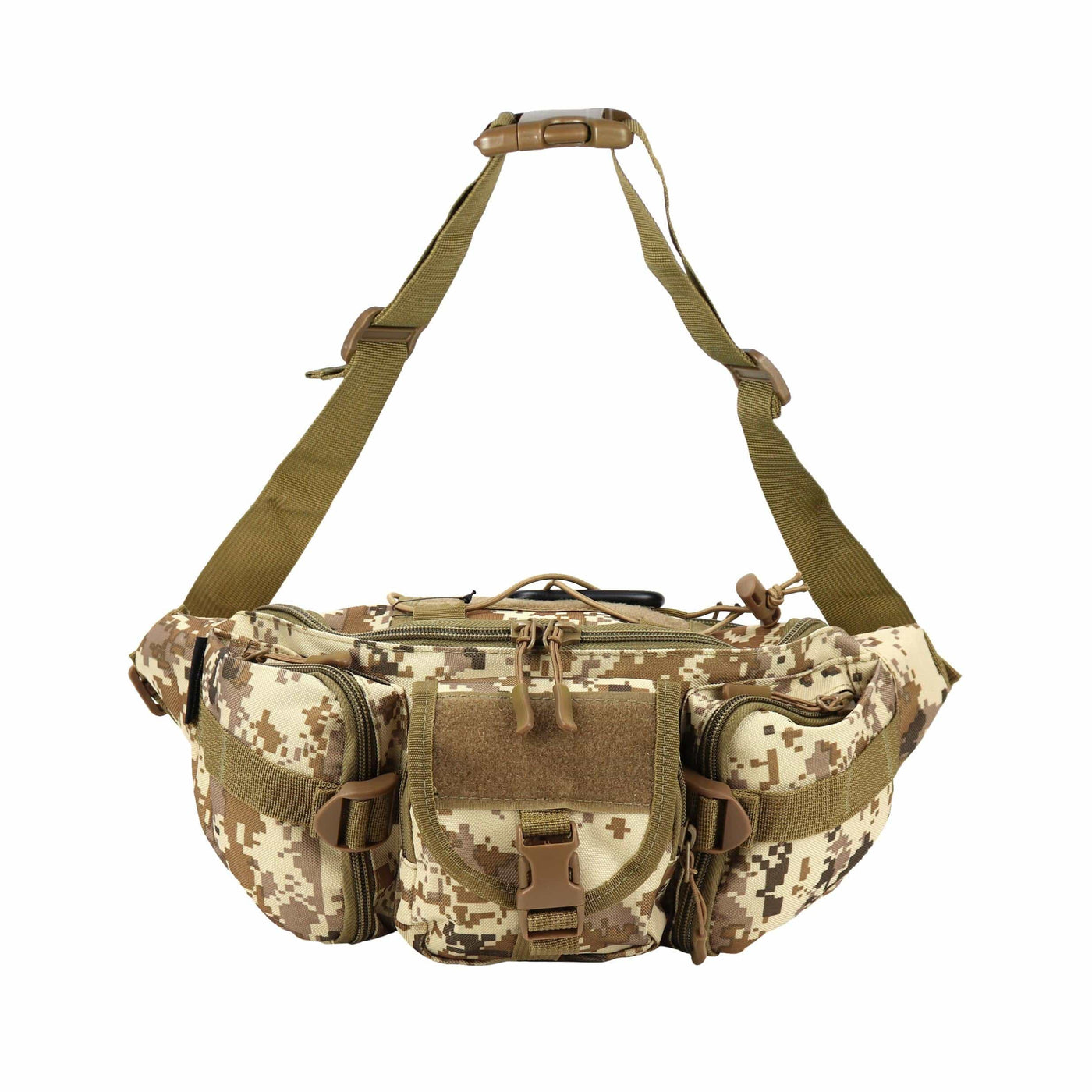 Osage River Osage River Fishing Tackle Bag Waist Fanny Pack Tan Dig Camo Fishing