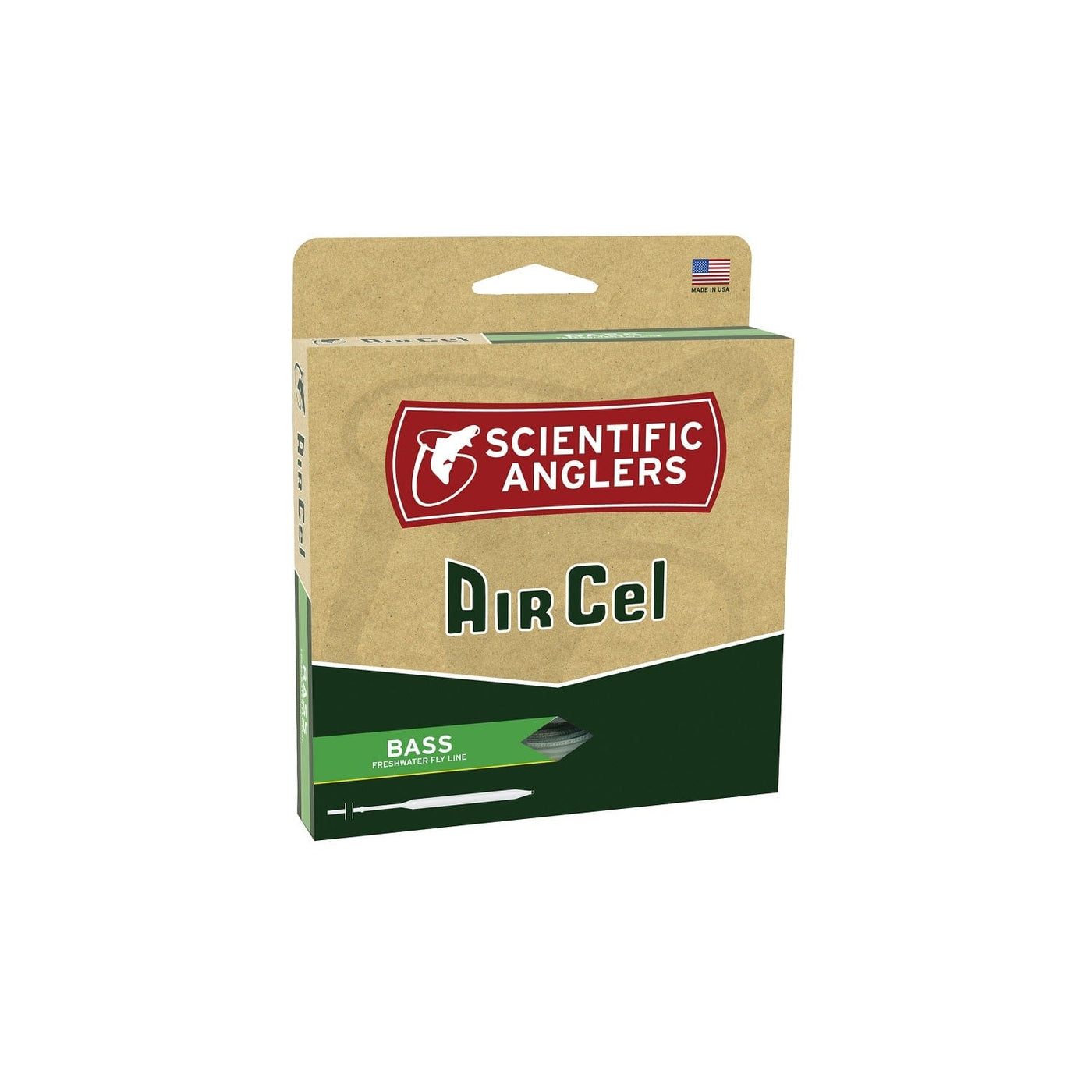 Scientific Anglers Scientific Anglers AirCel Floating Bass Fly Line-7 8-Yellow Fishing
