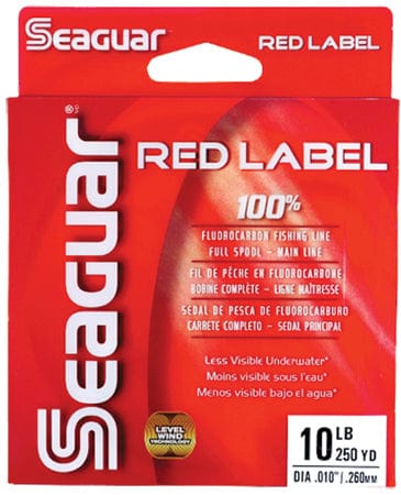 Seaguar Seaguar Red Label 100% Fluoro 10 lb Fishing