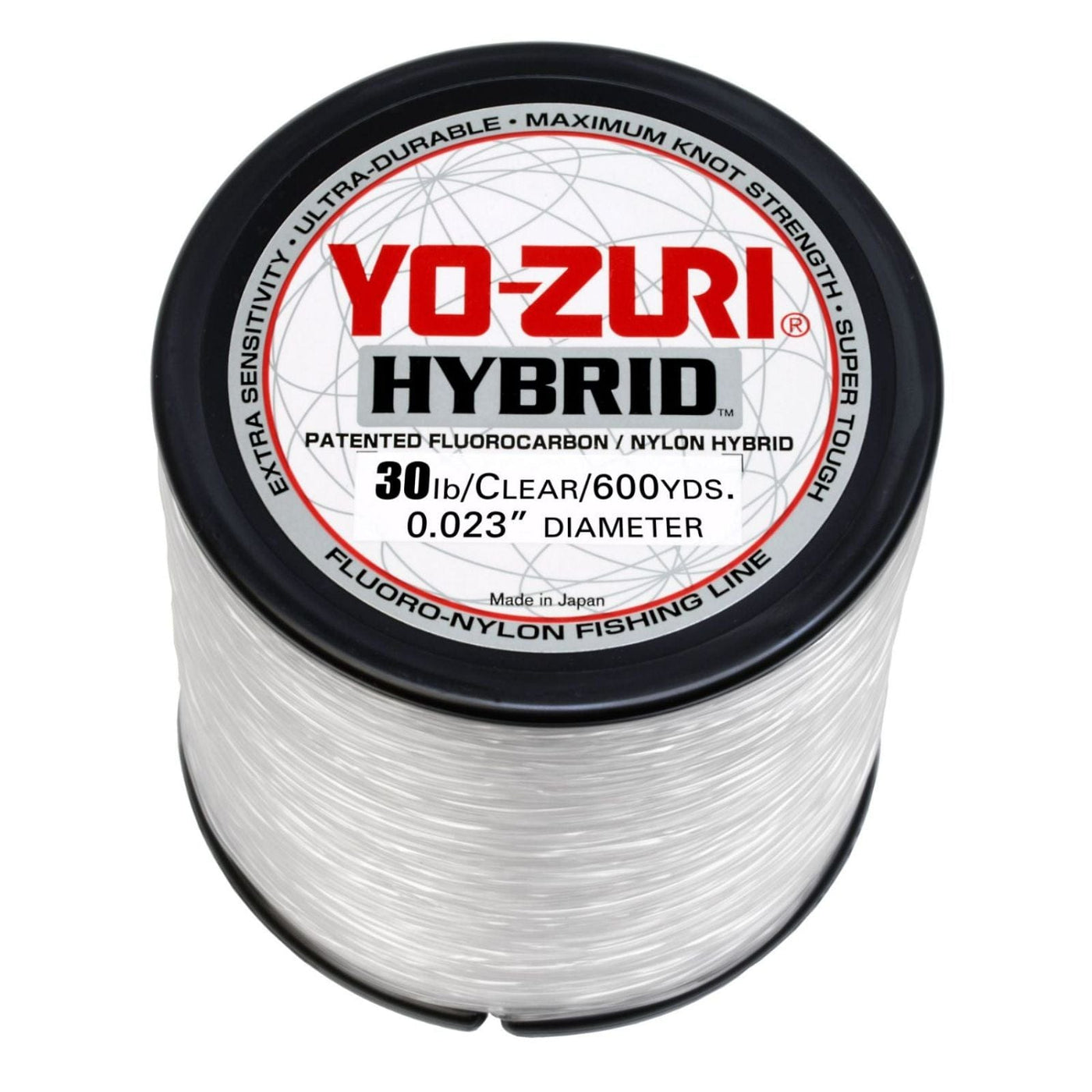 Yo-Zuri Yo-Zuri Hybrid Clear Line 600YD Spool in 30 LB Fishing