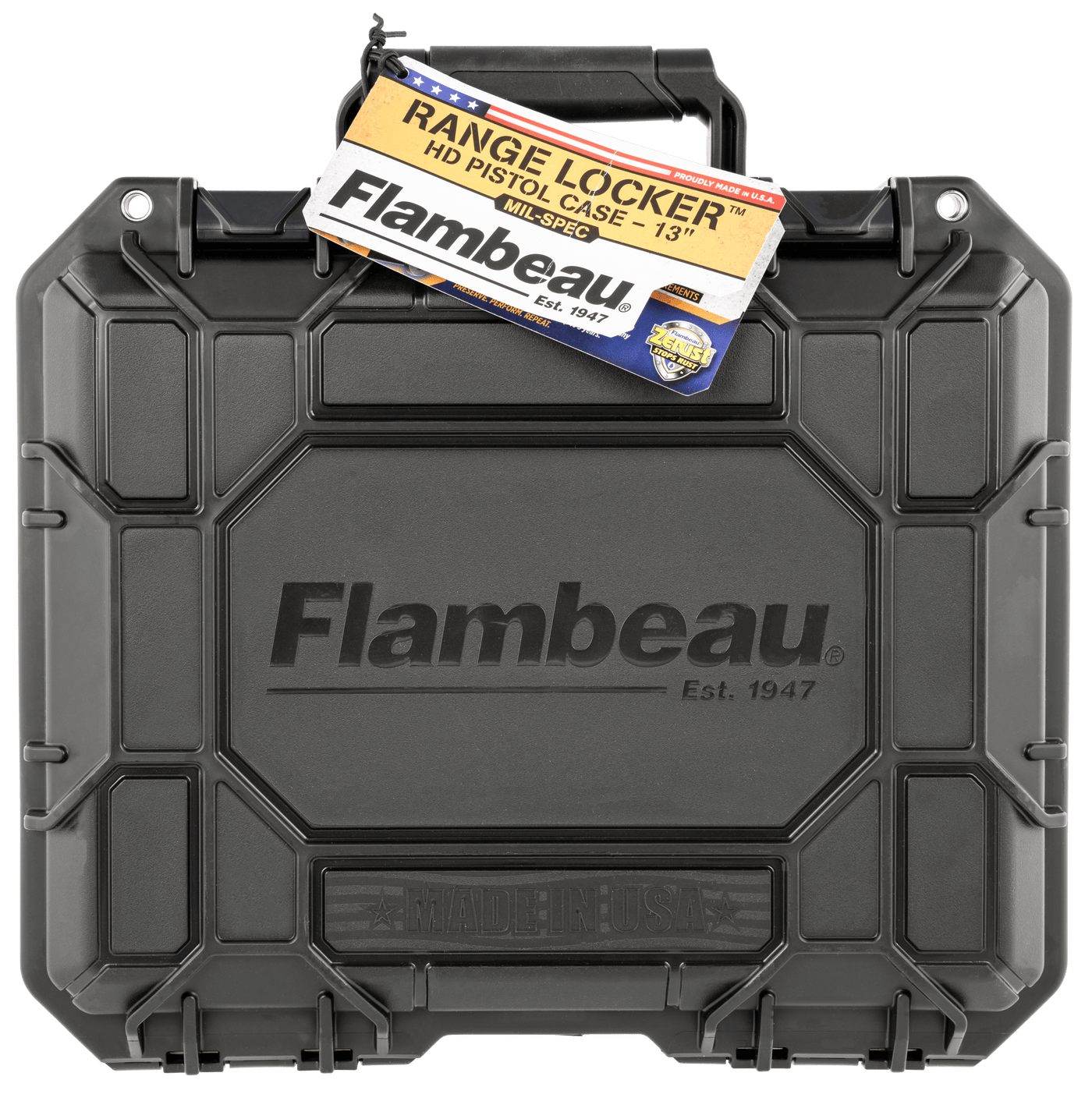 Flambeau Flambeau Range Locker, Flam 1312sn  13 Range Locker Hd Pistol Case Firearm Accessories