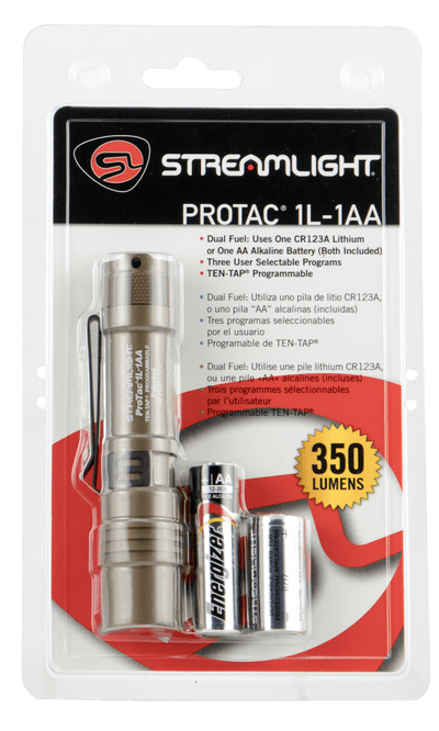 Streamlight Strmlght Protac 1l/1aa Coyote Brn Flashlights & Batteries