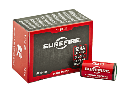 Surefire Surefire Sf123a Batteries 12pk Flashlights & Batteries