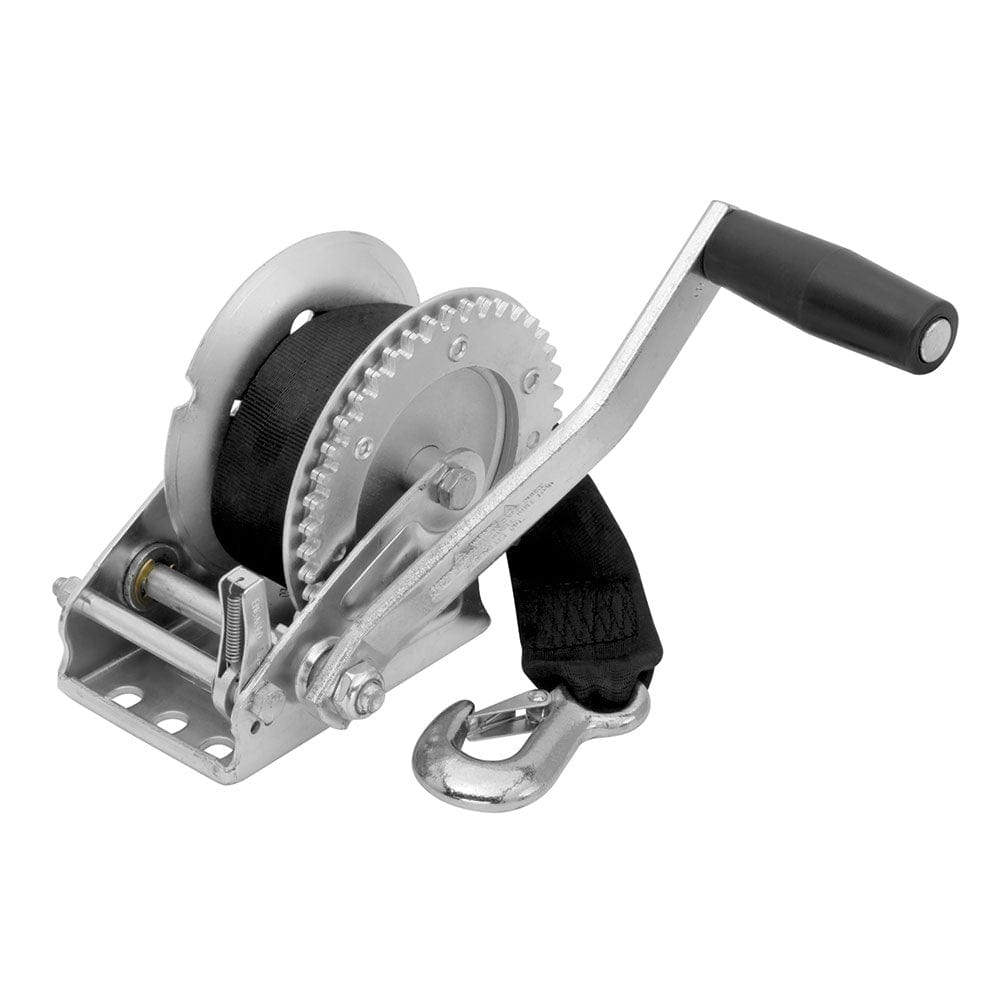 Fulton Fulton 1500lb Single Speed Winch w/20' Strap Included Trailering