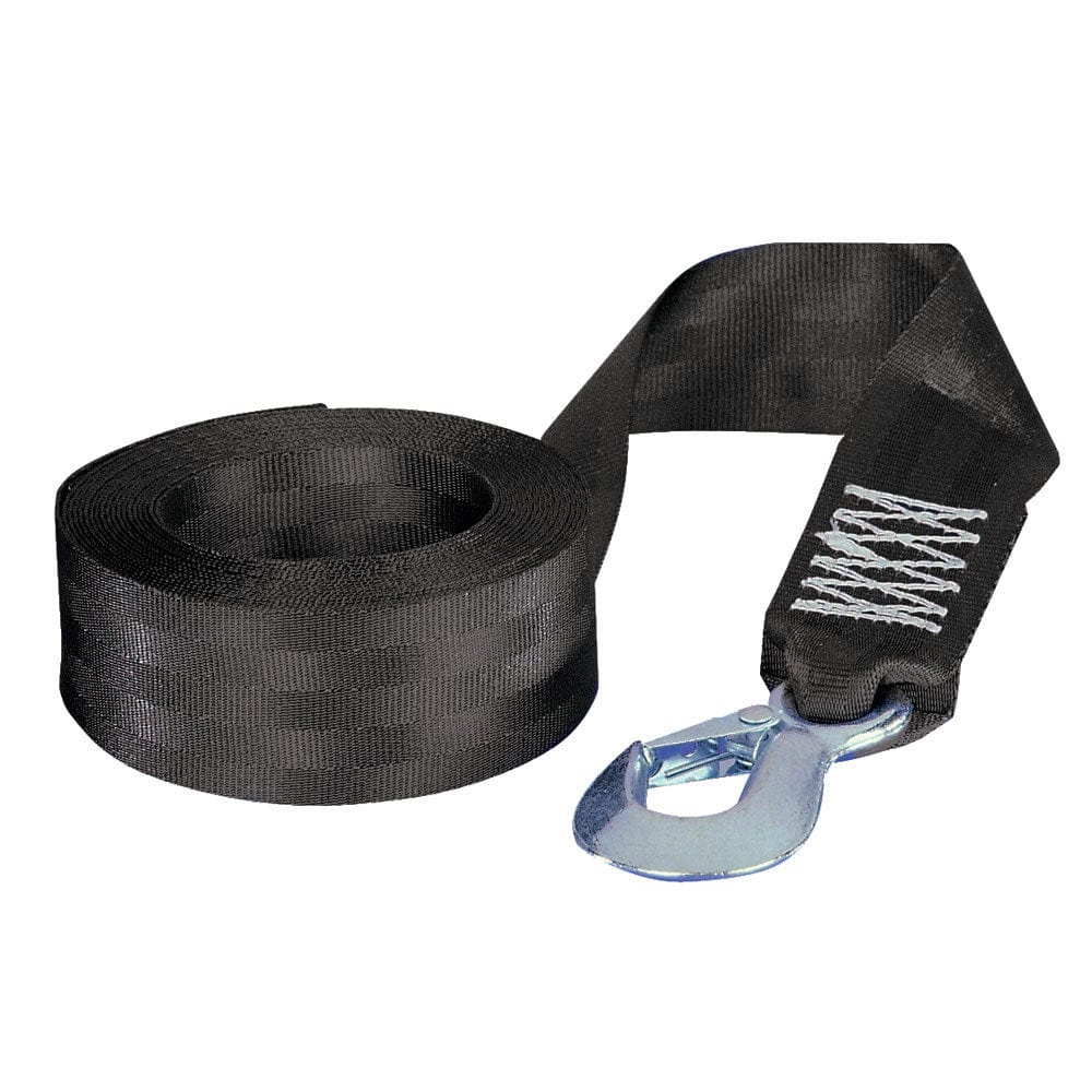 Fulton Fulton 2" x 20' Winch Strap w/Hook - 2,600lbs Max Load Trailering