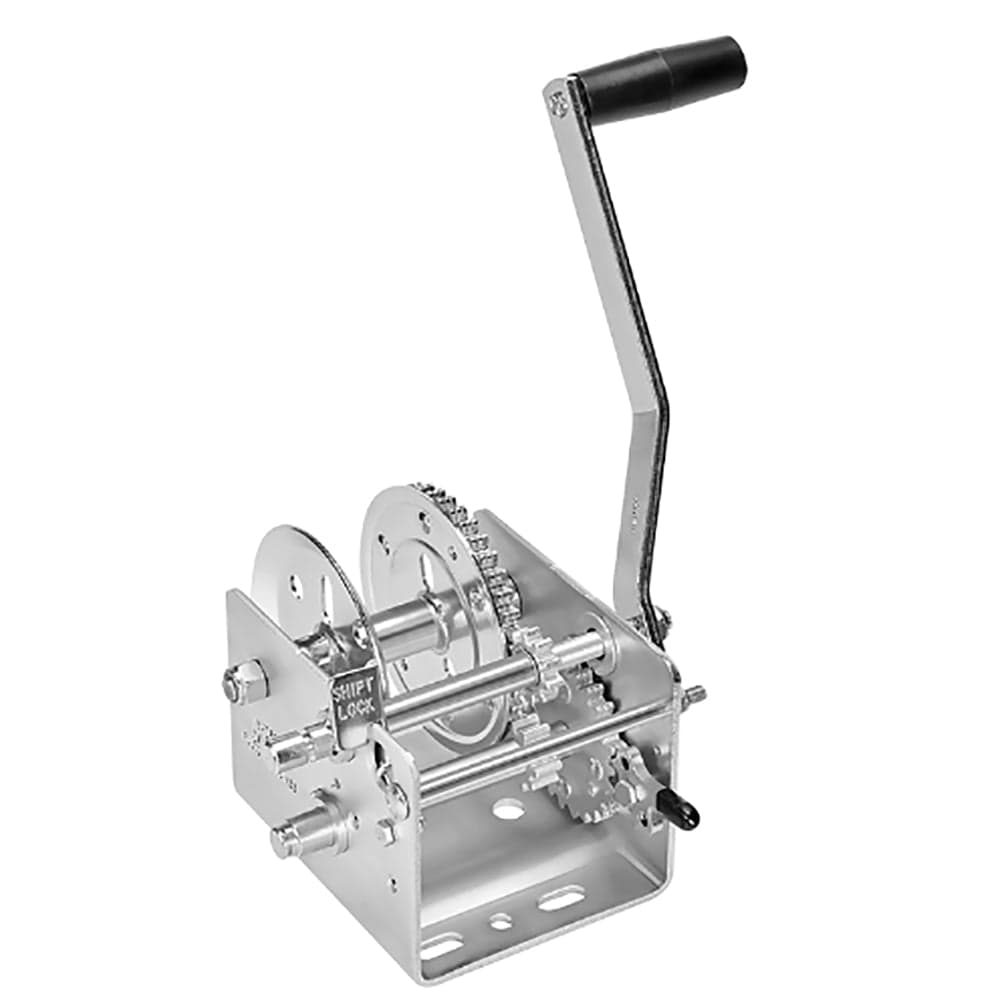 Fulton Fulton 2000lb 2-Speed Winch - Strap Not Included Trailering