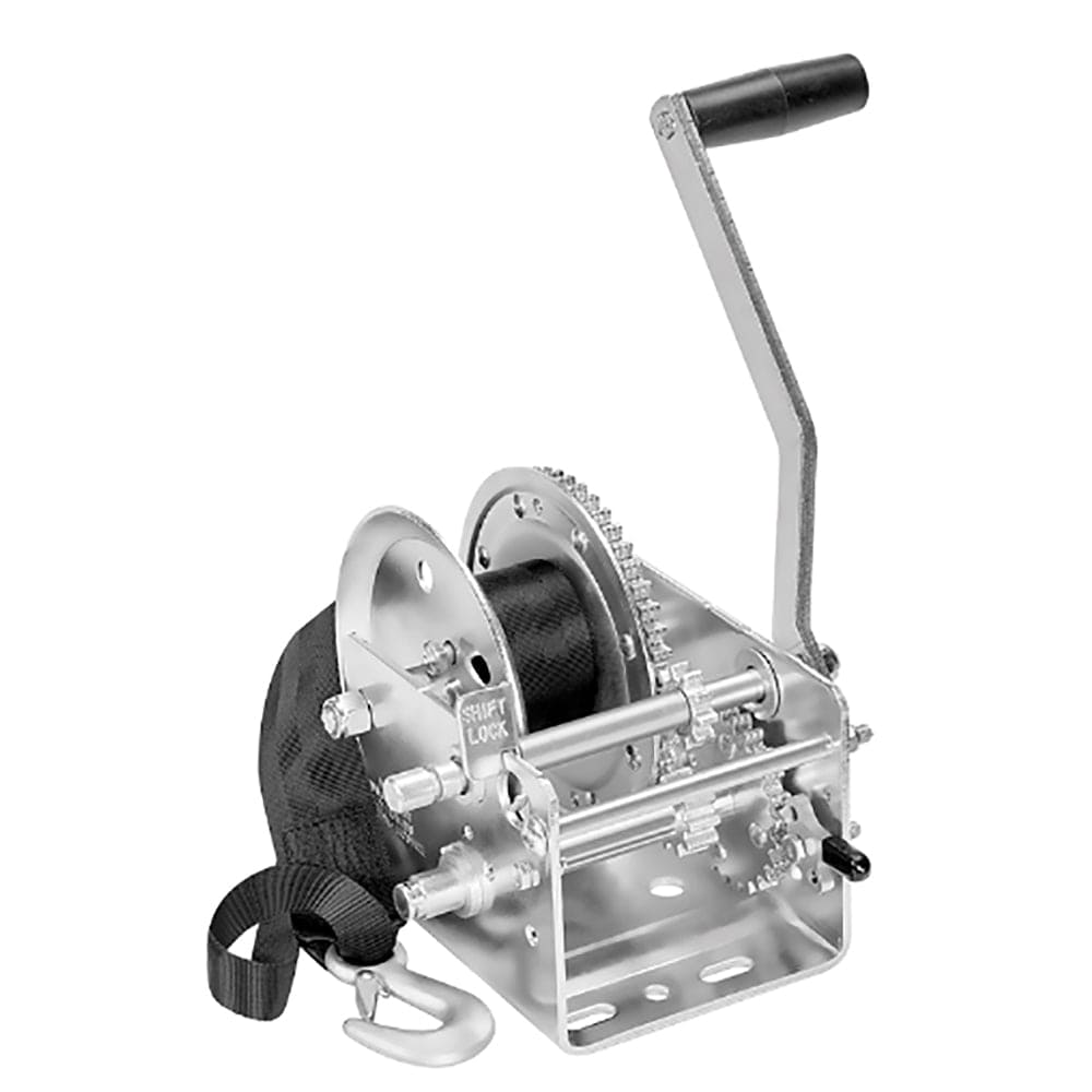 Fulton Fulton 2600lb 2-Speed Winch w/20' Strap Trailering