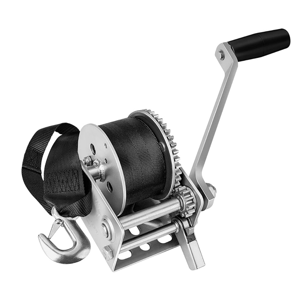 Fulton Fulton 900lb Single Speed Winch w/12' Strap f/Personal Watercraft Trailering