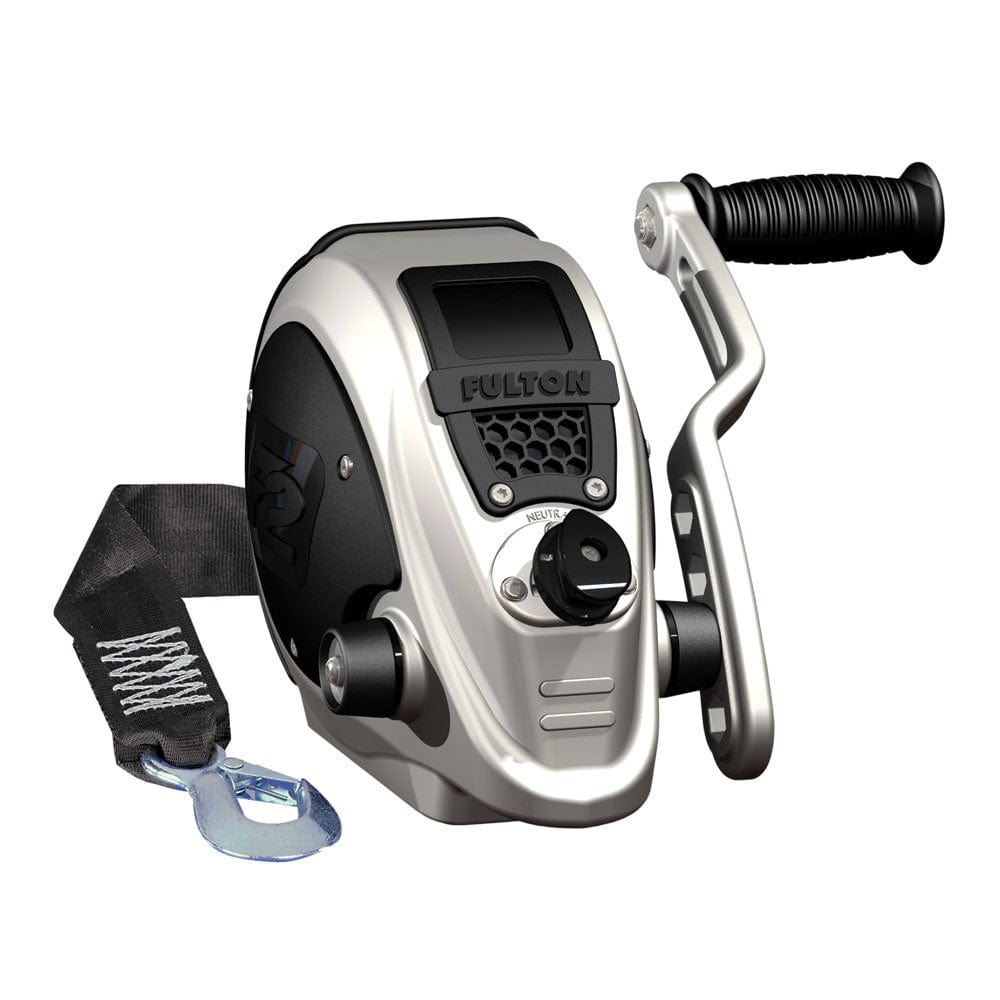 Fulton Fulton F2 Trailer Winch 2,000 lbs. w/Strap Trailering
